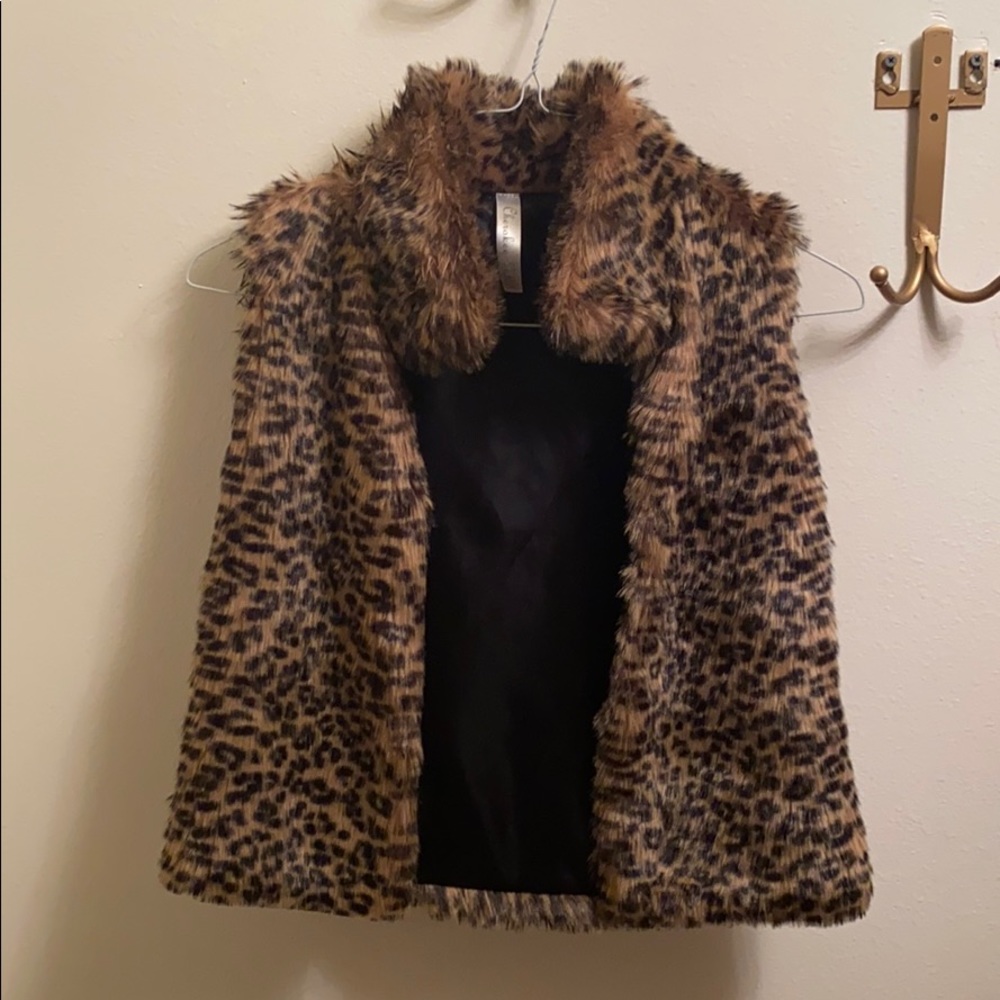 furry vest